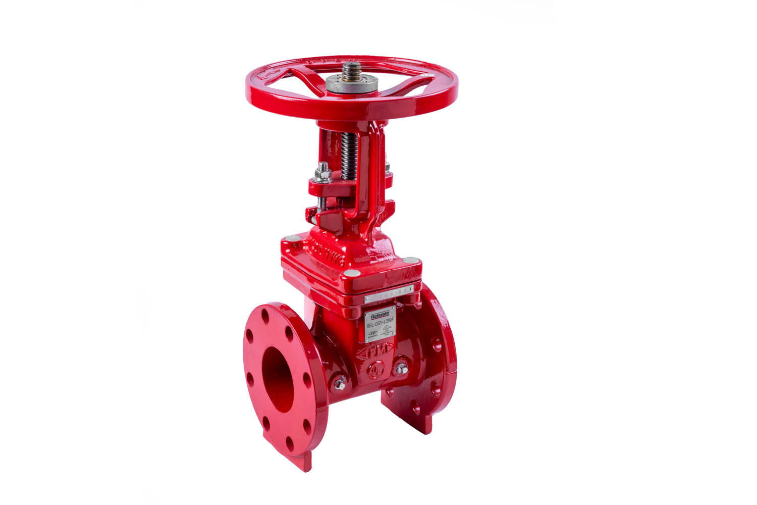 80mm PN16 Flanged End Reliable 300PSI OS&Y Gate Valve