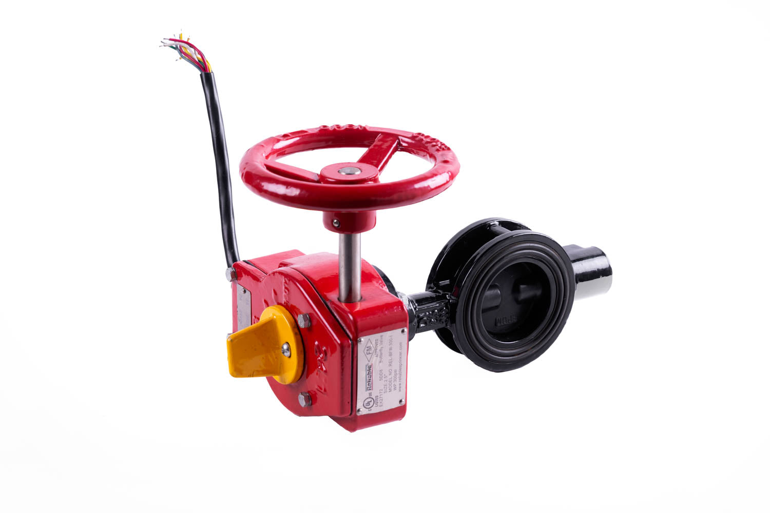 65mm Reliable Wafer Monitored Butterfly Valve - FM