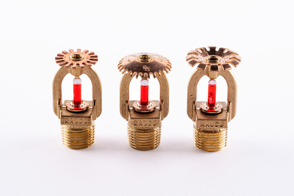 15mm Brass Standard Response Fire Sprinklers