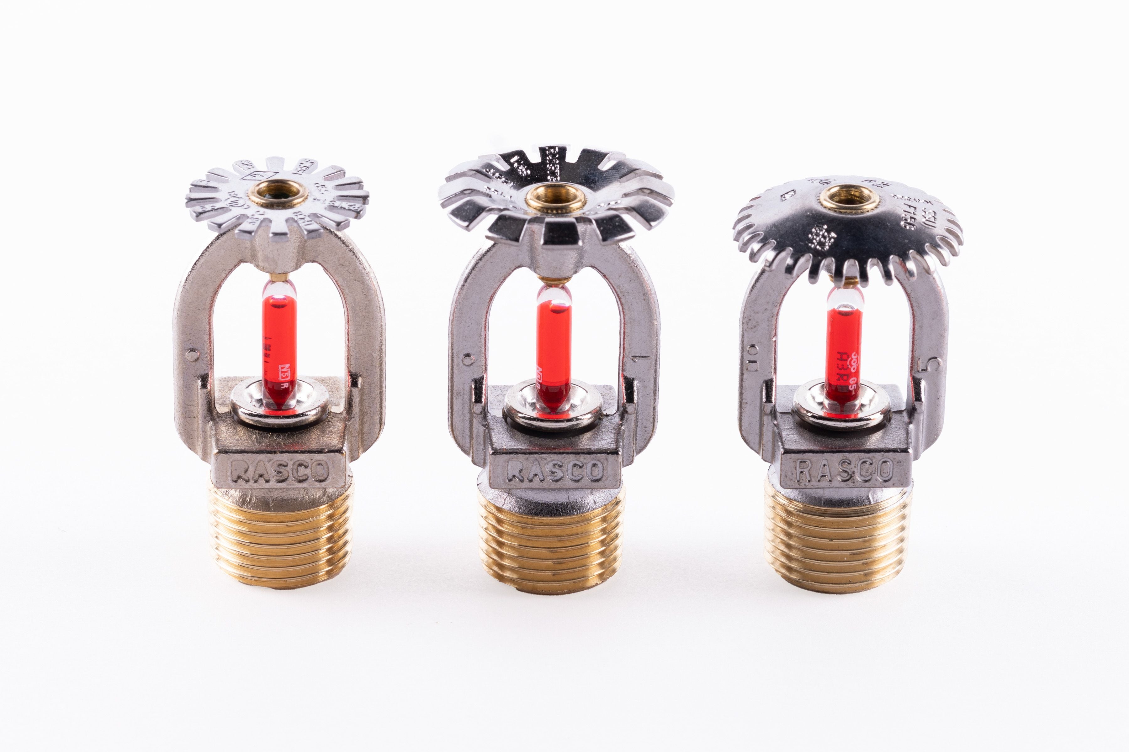 15mm Chrome Standard Response Fire Sprinklers | Reliable Compact Design