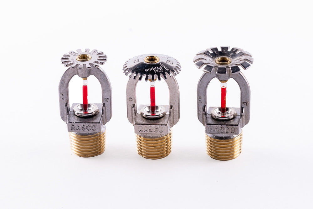 15mm Chrome Quick Response Fire Sprinklers